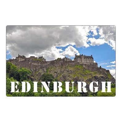 Edinburgh Castle Kühlschrankmagnet Vereinigte Königreich