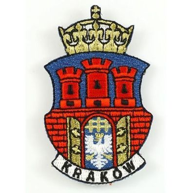 Patch Wappen von Krakau Polen