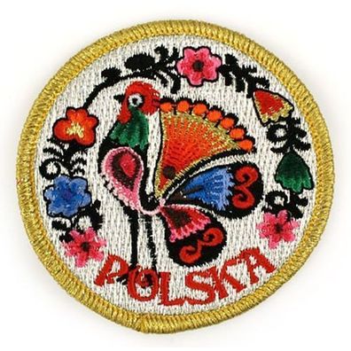 Patch bestickt Folklore Polen