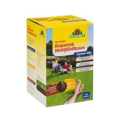 Neudorff - TerraVital Bequem & Wohlfühl Rasen - 3 kg