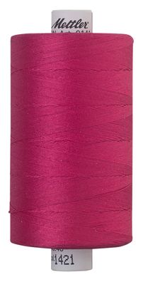 Mettler Silk Finish Cotton 40 Quilten, Sticken, Nähen, Klöppeln, 1000 m, Fb 1421