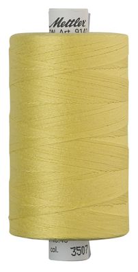 Mettler Silk Finish Cotton 40 Quilten, Sticken, Nähen, Klöppeln, 1000 m, Fb 3507