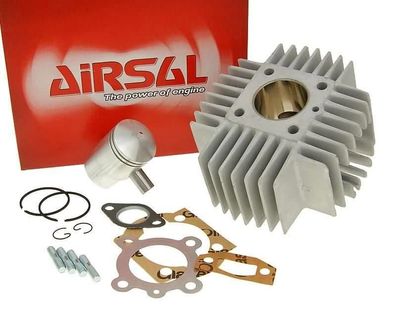 Zylinderkit Airsal T6-Racing 48,8ccm 38mm für Puch Automatik, X30 mit kurzen Kühlr...