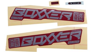 Rockshox Dekorsatz Passend für Decal Kit Boxxer Ultimate für rote Tauchrohre