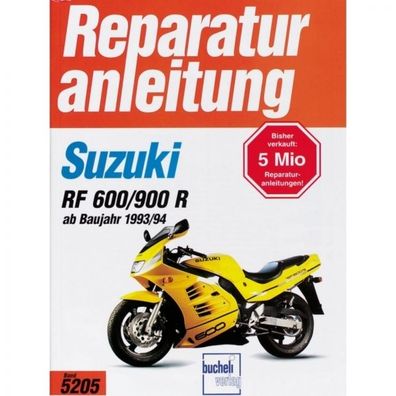 Suzuki RF 600/900 R, Typ GN76A/ GN76B/ GT73B (1993-1998) Reparaturanleitung