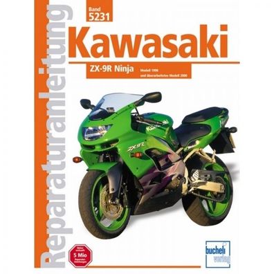 Kawasaki ZX-9R Ninja, Typ ZX-900B/ C/ E/ F (1998-2003) Reparaturanleitung
