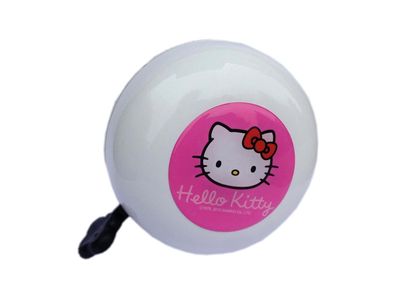 BIKE Fashion Kinderglocke "Hello Kitty" weiß