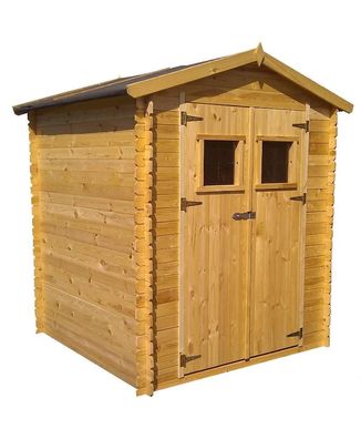 Gartenhaus Purgstall - 2,20 x 2,20 Meter aus 19mm Blockbohlen