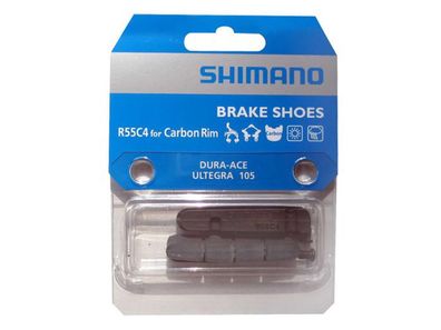 Shimano Cartridge Bremsgummi "R55C4" für für Carbon Felge &agrave; 2 Stück