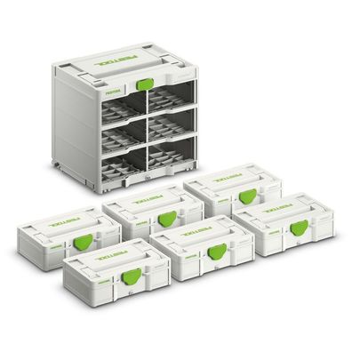 Festool mobiles Regalmodul Systainer³ Rack SY3-RACK 337-Set Systainer S76 577816