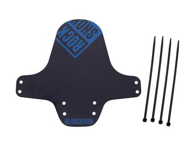 Rockshox Steckradschutz "Fender" Kunstst schwarz / blau, glänzend