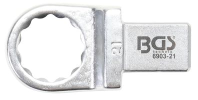 Einsteck-Ringschlüssel | 21 mm | Aufnahme 14 x 18 mm BGS