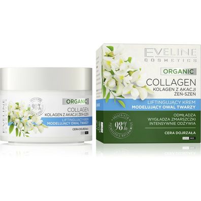 Eveline Organic Collagen Lifting Face Day & Night Cream 50ml