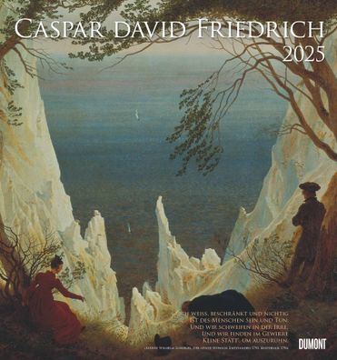 Kalender 2025 -Caspar David Friedrich 2025- 45 x 48cm