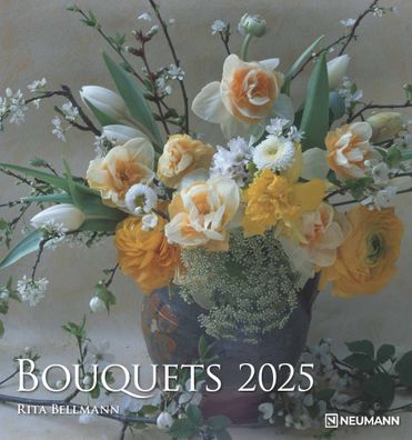 Kalender 2025 -Bouquets 2025- 45 x 48cm