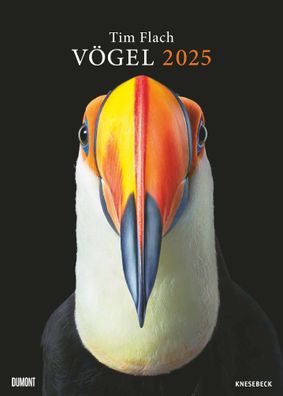 Kalender 2025 - Tim Flach: Vögel 2025- 50 x 70cm