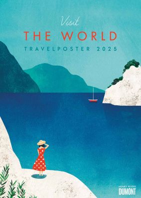 Kalender 2025 - Henry Rivers: Travelposter 2025- 50 x 70cm