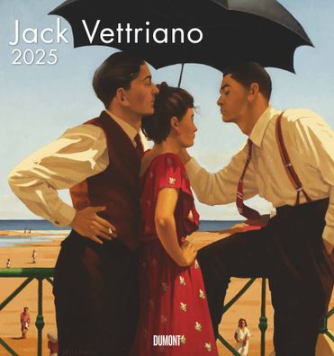 Kalender 2025 -Jack Vettriano 2025- 45 x 48cm