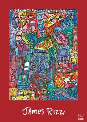 Kalender 2025 -James Rizzi 2025- 50 x 70cm