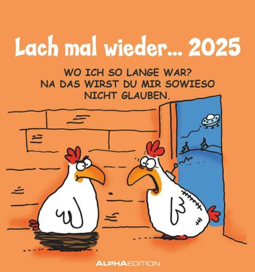 Kalender 2025 -Lach mal wieder... 2025- 16 x 17cm