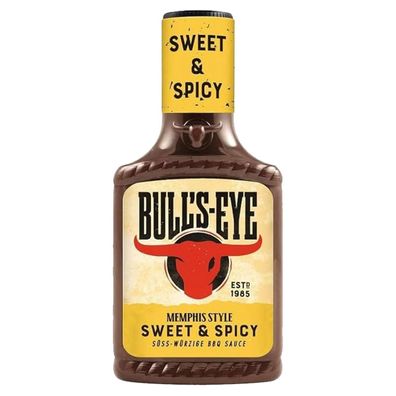 Bulls Eye Sweet and Spicy rauchige BBQ Sauce mit Fruchtaroma 300ml