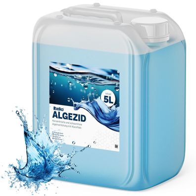 Belko® 5L Algizid Algenverhütung Anti - flüssig Algenmittel Pool Schwimmbad ohne ...