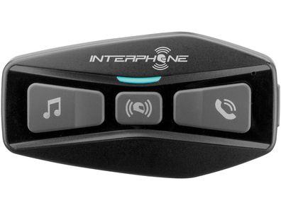 Interphone Helmkommunikationssystem "U-C Single-Kit, inkl. Zubehör