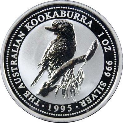 Australien Kookaburra - 1995 1 Oz Silber*