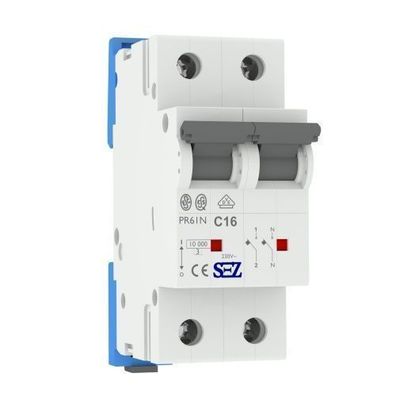 Leitungsschutzschalter C16A 1P + N 10kA VDE Sicherung Automat LS-Schalter SEZ 8792
