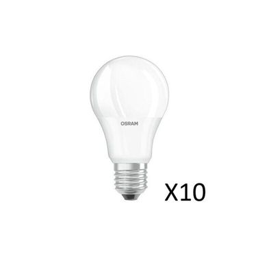 10 Stück Osram LED Classic A 10W(75W) 840 1060lm Matt E27
