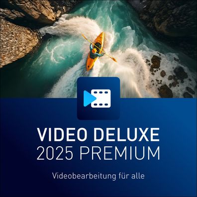 MAGIX Video deluxe Premium 2025 - Videobearbeitung für alle | 1 Volllizenz