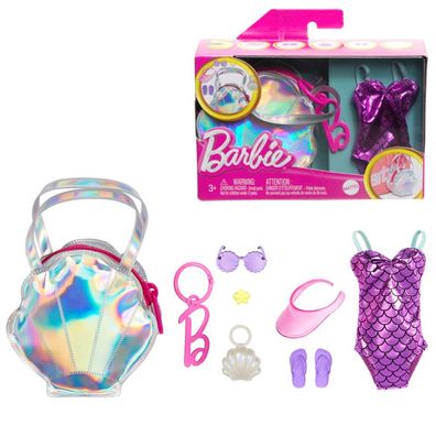 Beach Outfit | Barbie HJT43 | Mattel | Premium Mode Puppen-Kleidung