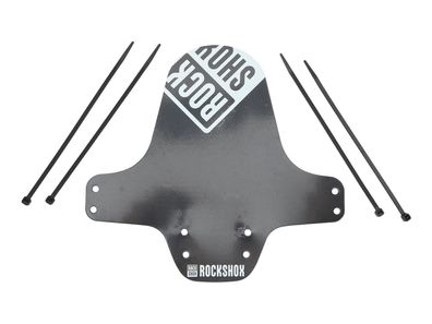 Rockshox Steckradschutz "Fender" Kunstst schwarz / weiß