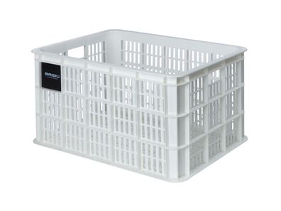 BASIL V.R.-Korb "Crate L" Kunststoff, Vo white