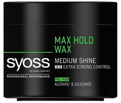 Syoss Profi Styling Wachs - Maximaler Halt, 150ml