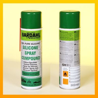 Bardahl Silikonfett Spray - 500 ml