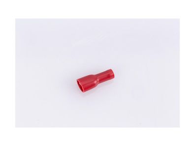 SPAHN Flachsteckhülse Vollisoliert, Pack rot, 4,8 mm - 0,8-1,0 mm&sup2;