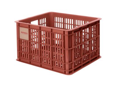 BASIL V.R.-Korb "Crate M" Kunststoff, Vo terra red