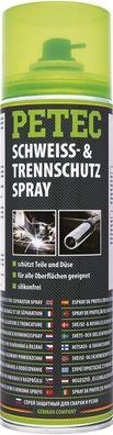 SCHWEIß- & Trennschutzspray PETEC 72050 Schweißspray Trennspray VA V2A V4A Stahl