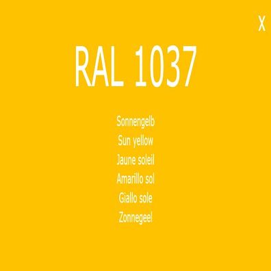 1K Lack Farbton RAL 1037 Sonnengelb Farbe - Lack
