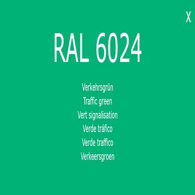1K Lack Farbton RAL 6024 Verkehrsgrün Farbe Lack