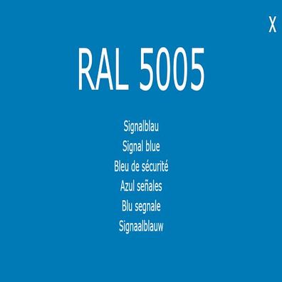 1K Lack Farbton RAL 5005 Signalblau Farbe Lack