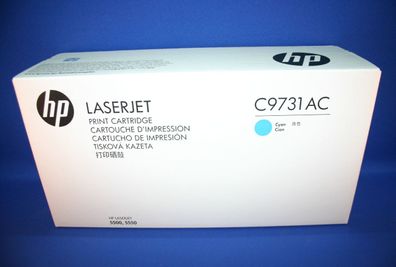 HP C9731AC LaserJet 5500 Toner Cyan -A