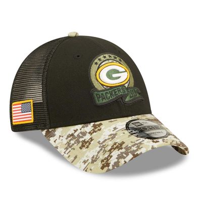 NFL Basecap Green Bay Packers Cap 9Forty Salute to Service 2022 Kappe 196501259860