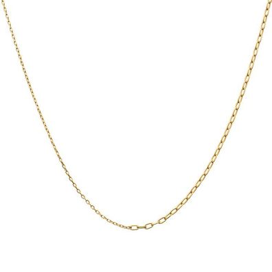 Halskette 45 cm - Silber Gold - Layeringkette