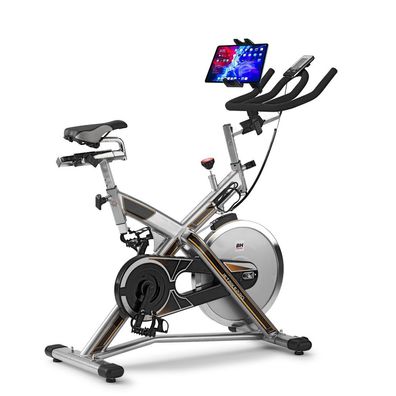 Indoor Bike MKT JET BIKE PRO H9162RFH + universaler Smartphone-/ Tablet-Halter
