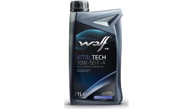 WOLF Motoröl "VitalTech F-A" SAE 10W-50, 1 l Flasche