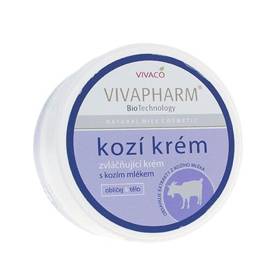 VivaPharm Gesichts- und Körpercreme mit Ziegenmilch 250 ml