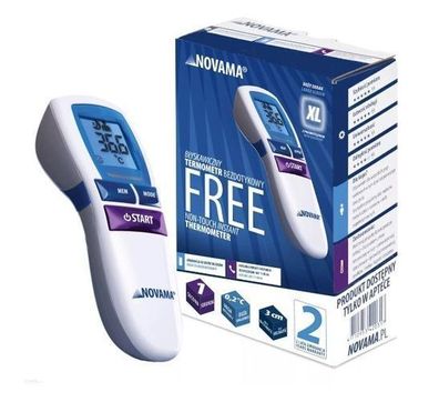 Novama Free Ltd Infrarot-Thermometer - Aquamarin