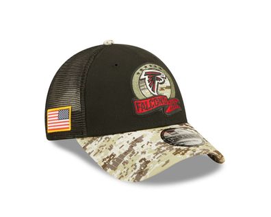 NFL Basecap Atlanta Falcons Cap 9Forty Salute to Service 2022 Kappe 196501259983